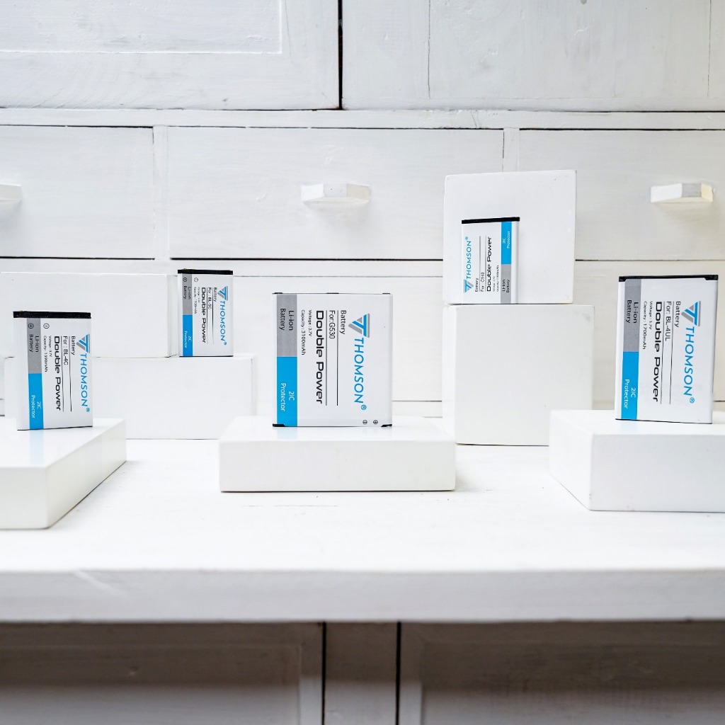 Baterai Thomson Double Power 2IC Protector Tipe Oppo BLP641/A71 Original