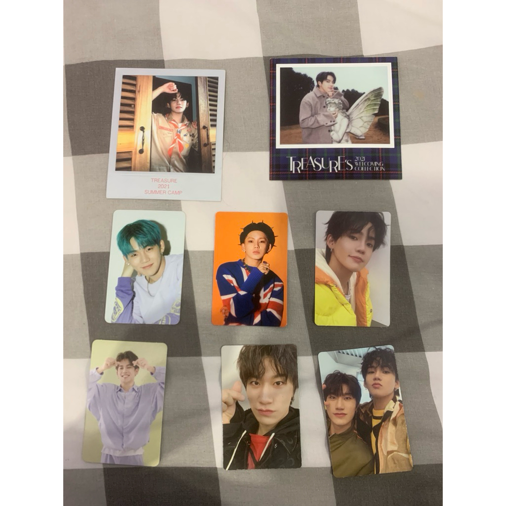 photocard official treasure hyunsuk photocard yedam photocard