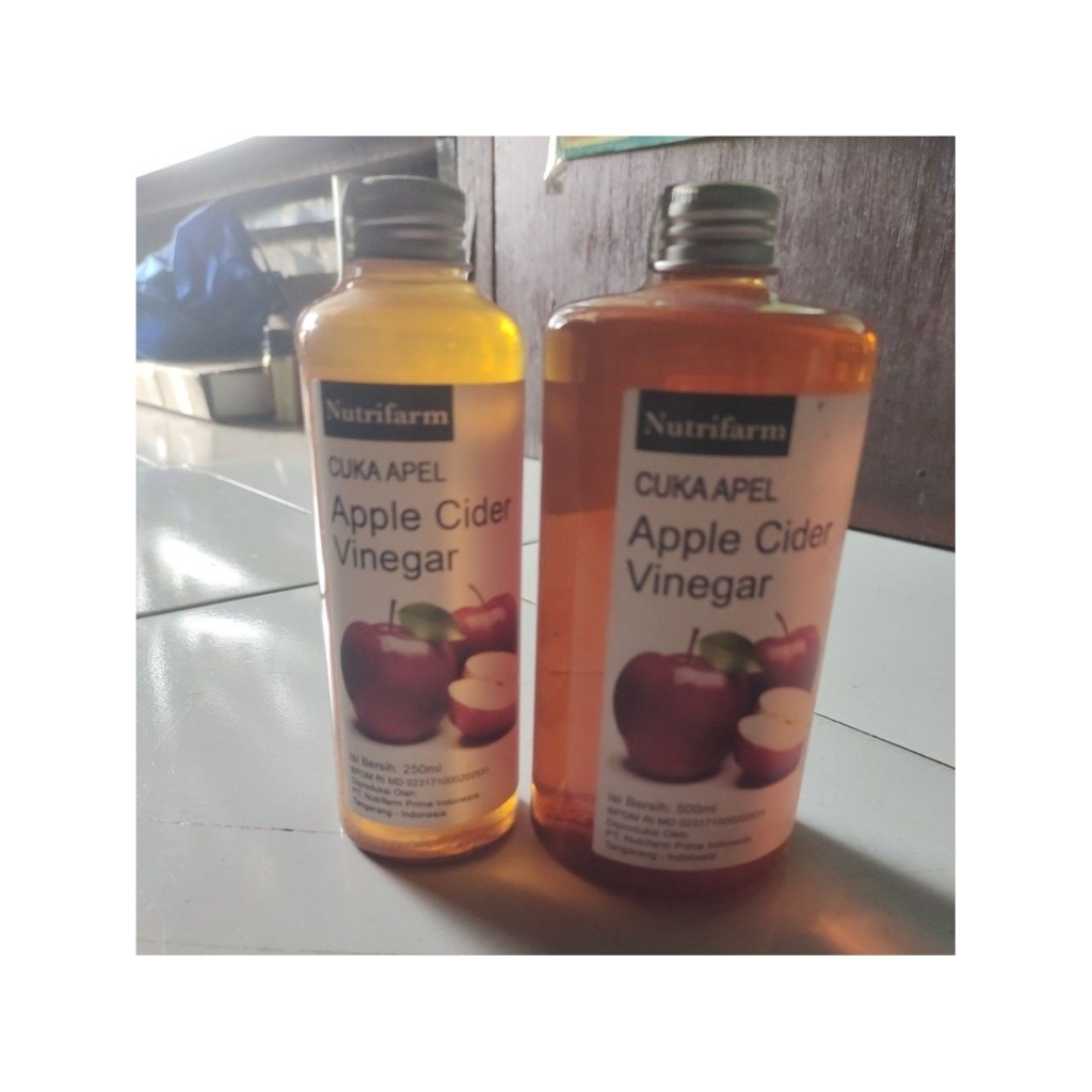 

Nutrifarm Cuka Apel Premium |Cuka Apel BESAR PREMIUM 500gr