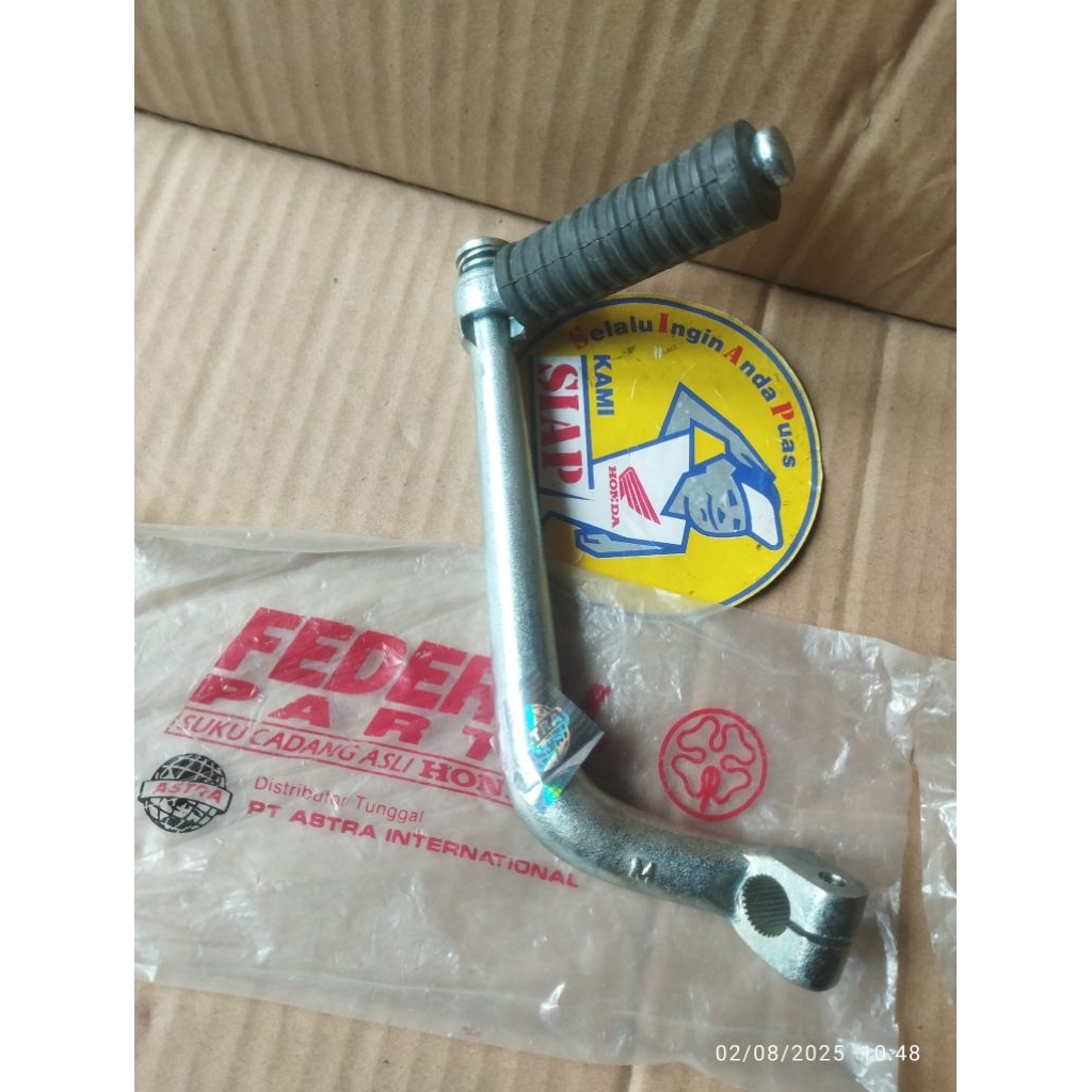 kick starter stater slah selah selahan engkol pedal assy start honda astrea prima star grand legenda