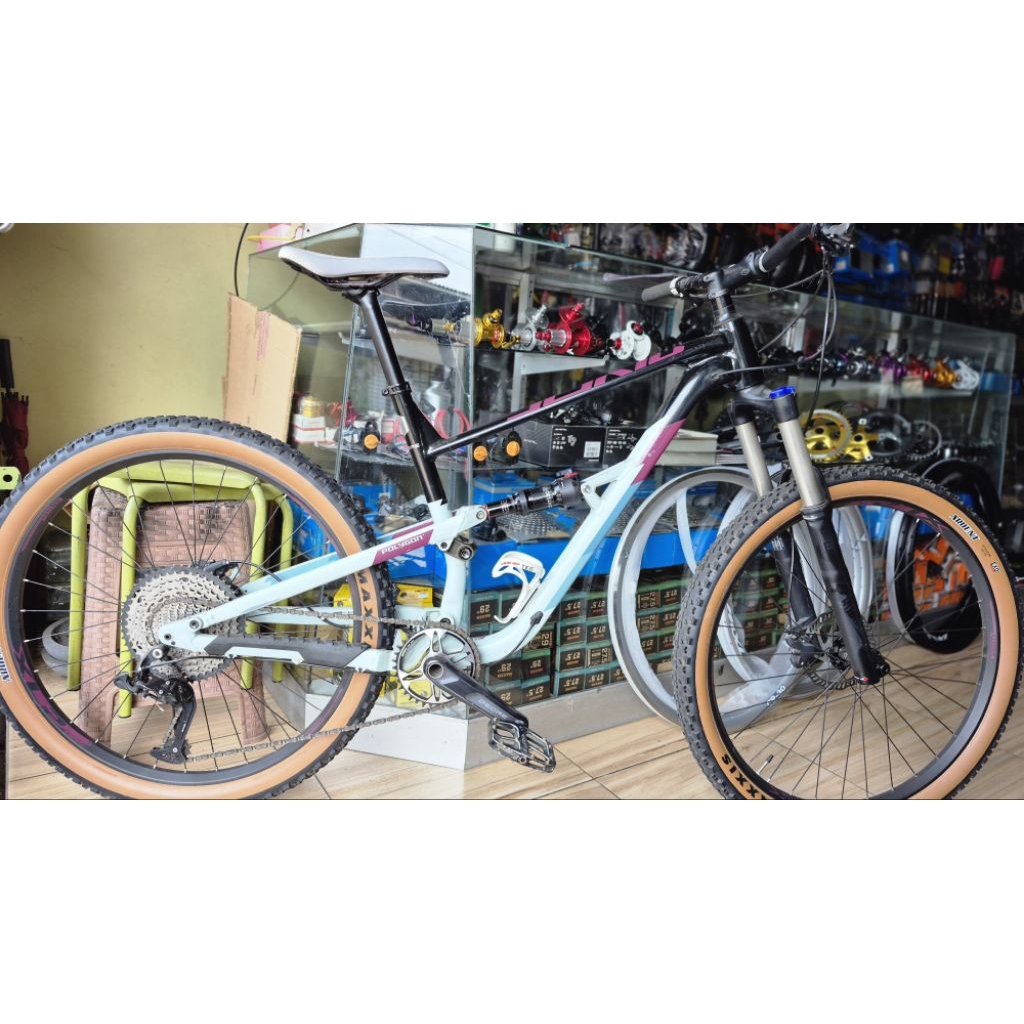 Sepeda MTB Fullsus Polygon Siskiu D5 29" Inc 1x12 Speed Shimano Second Mulus Original