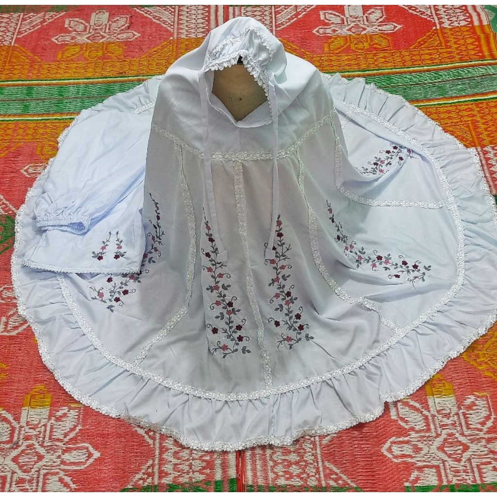 Mukena Pacah 8 Jahit Komputer