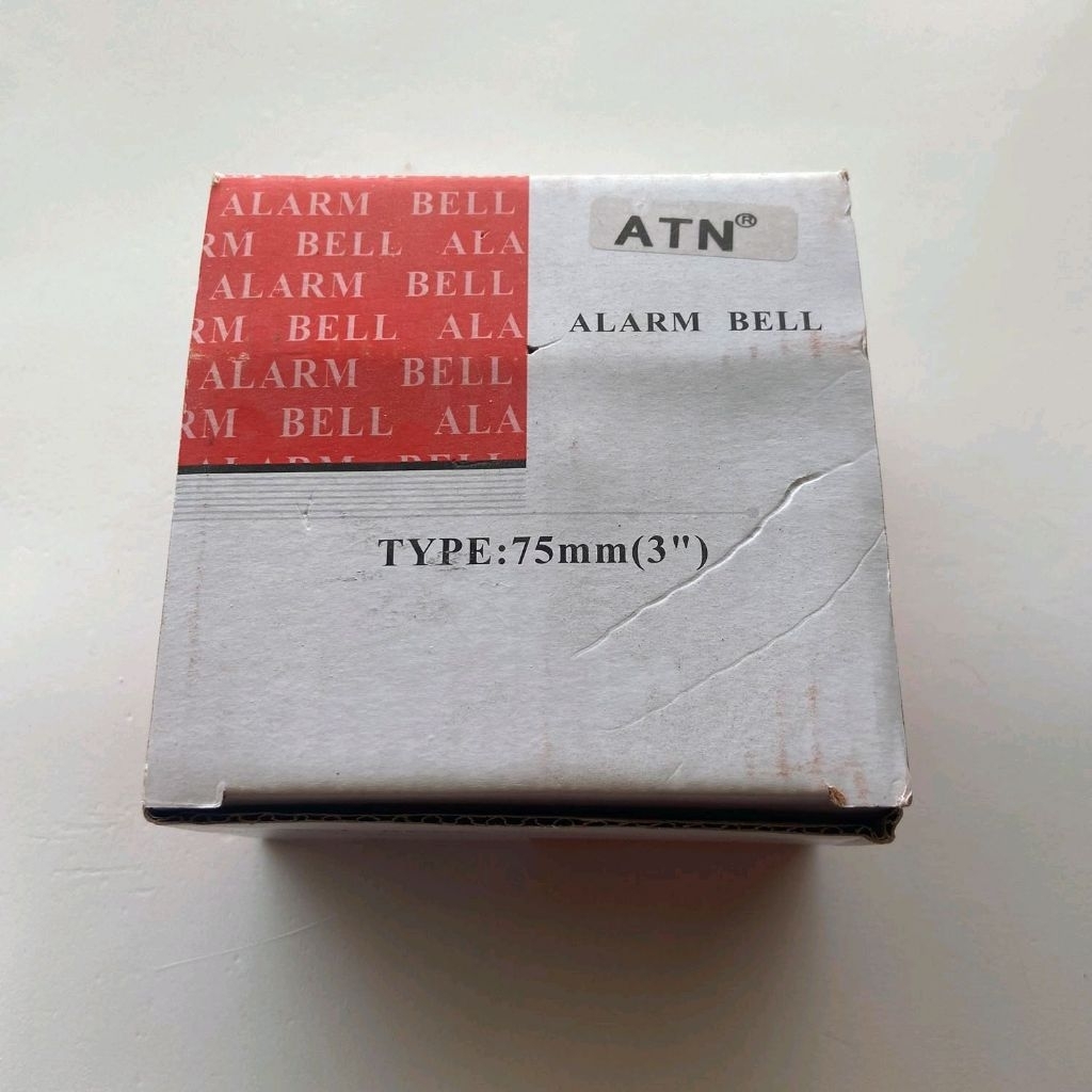 Alarm Bell ATN Type: 75 mm(3") merah
