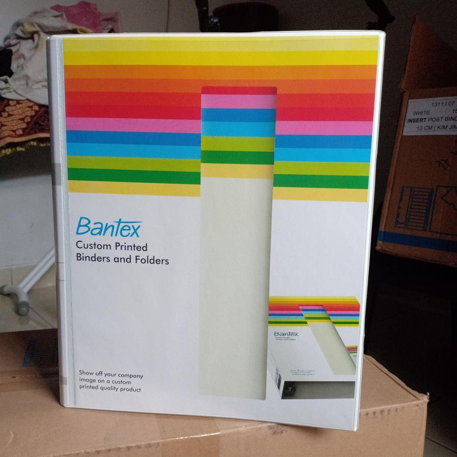 

Bantex 1311 07 Insert Post Binder A4 White Putih