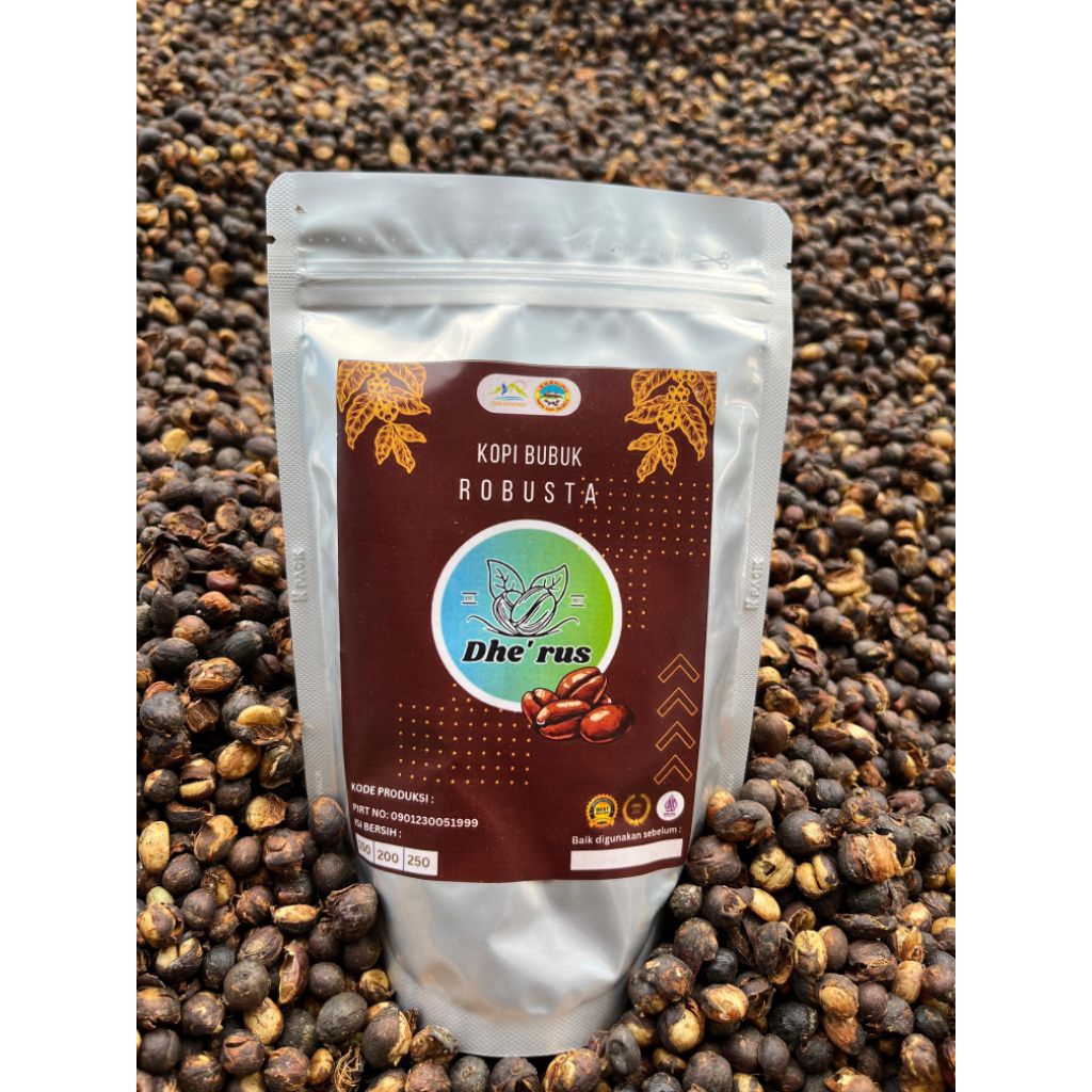 

kopi bubuk robusta raung