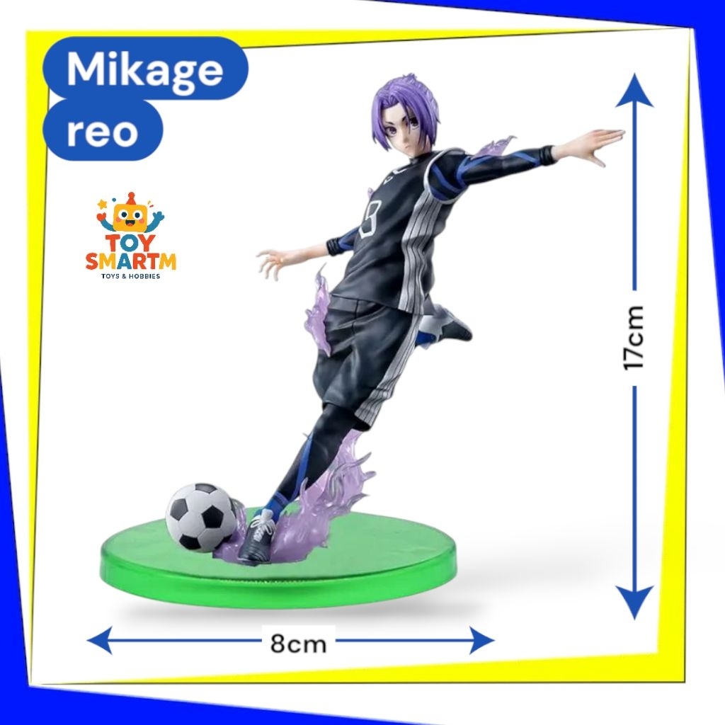 Action Figure Mikage Reo Blue Lock Meguru Mikage Figure Blue Lock Mikage Reo