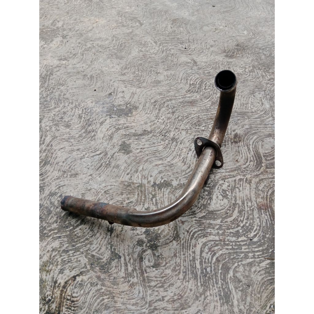 LEHERAN LEHER KNALPOT HONDA ASTREA GRAND LEGENDA SUPRA PRIMA REVO LAMA