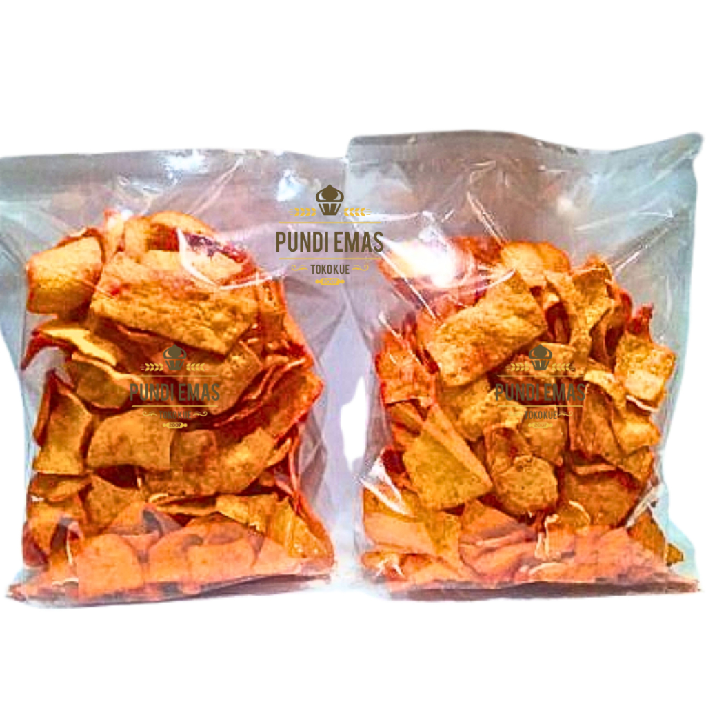 

Kerupuk Slondok Bogor Pedas Nagih - 250 gr