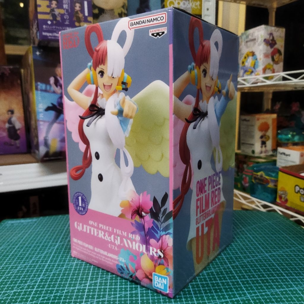 BANPRESTO Glitter & Glamours Figure Uta - One Piece Film RED