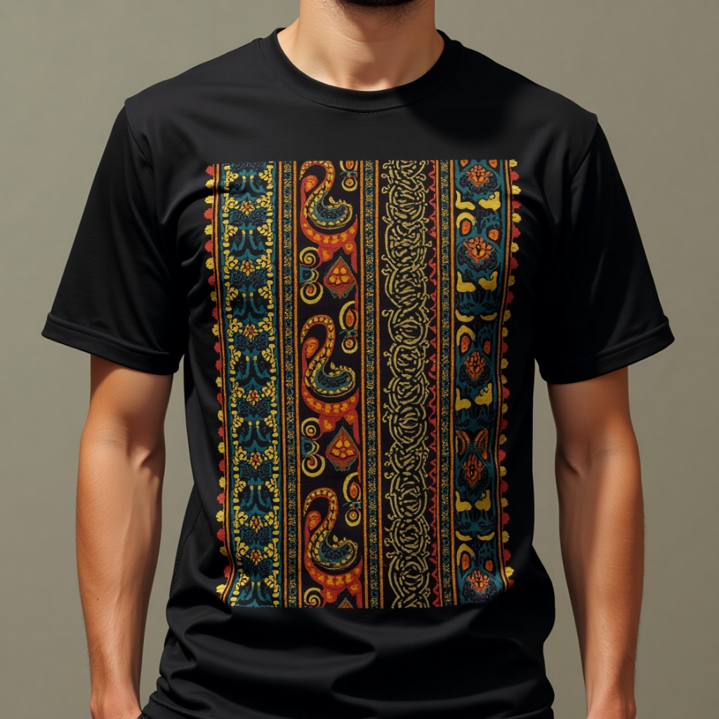 Kaos Sablon Naga Nusantara 1