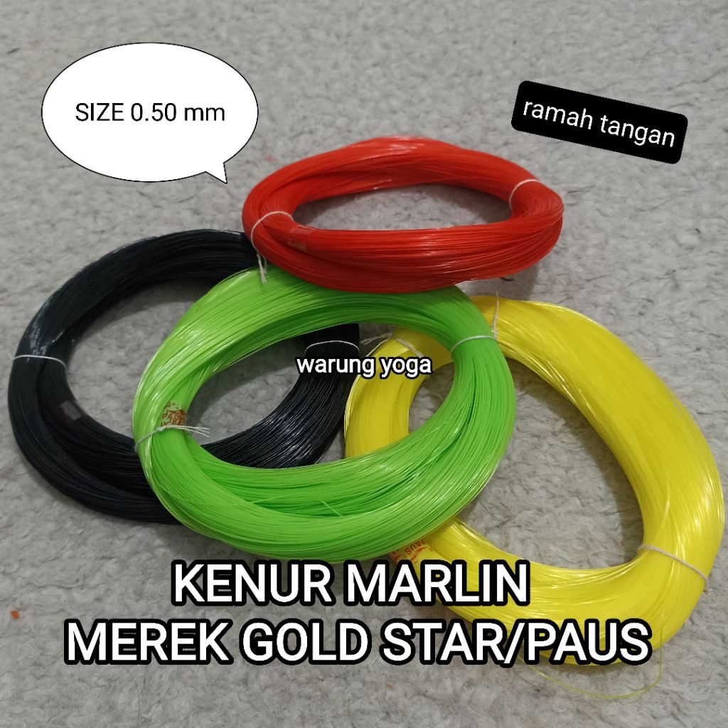 Benang Kenur Layangan Marlin 3000yard 0.50mm Kenur Senar Malin GOLD STAR (HARGA 1 PCS/BIJI 1 IKAT) G