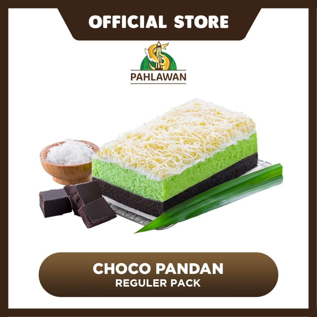 

Lapis Kukus Pahlawan Chocopandan - 550 gram