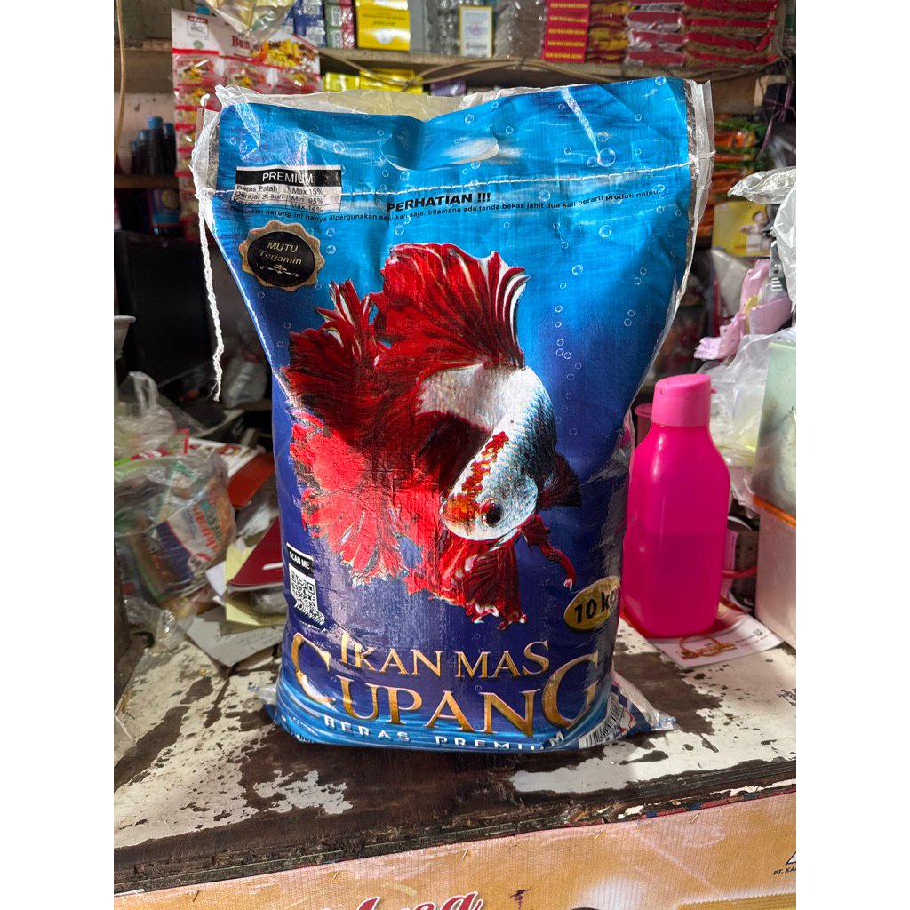 

Beras Ikan Mas Cupang 10 kg