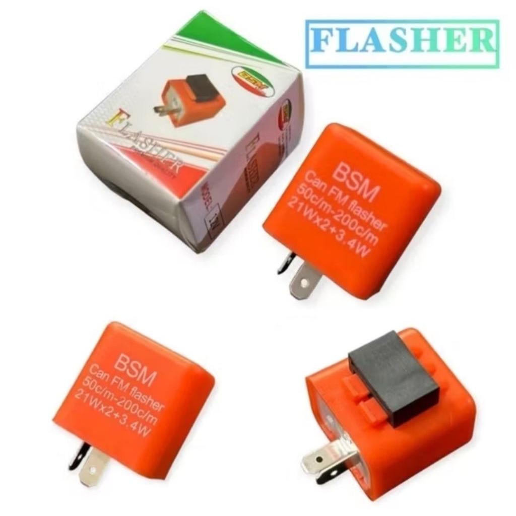 Flasher Sen Relay Sein  Kualitas Premium Bisa Setel Kedip Cepat Lambat Universal Beat Vario Spacy Su