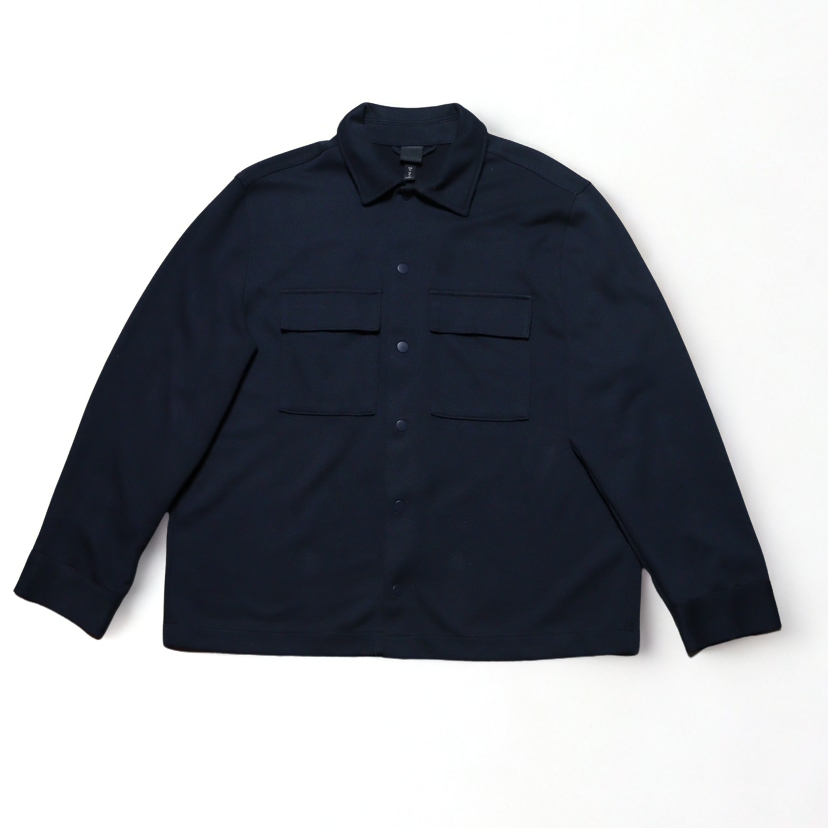 H&M Navy Overshirt Pria – Size XL (Original - Second)