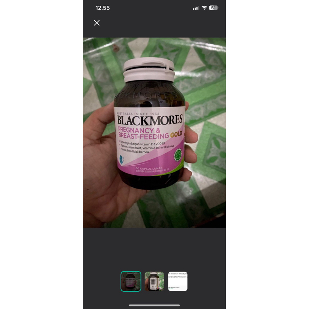 Preloved Blackmores Pregnancy