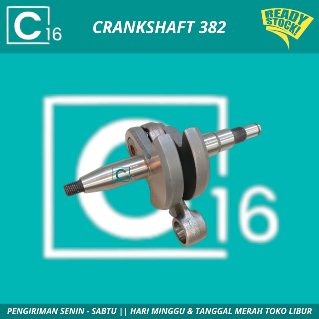 Crankshaft As Kru Askruk Mesin Gergaji Potong Kayu Senso MS 382