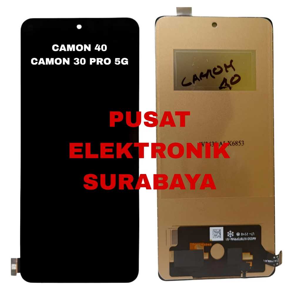 LCD TOUCHSCREEN TECNO CAMON 40 / CM5 / CAMON 30 PRO 5G / CL8- ORI MURAH BERGARANSI