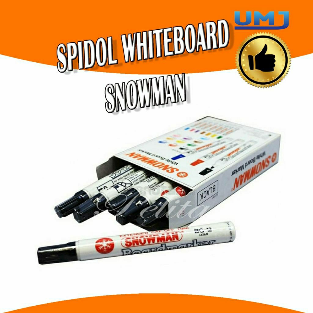

Spidol whiteboard snowman BG 12