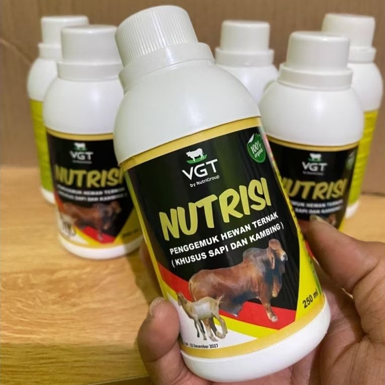 VGT (Vitamin Gemuk Ternak) 250ml Nutrisi Sapi Kambing
