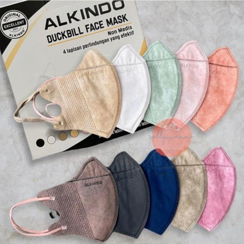 ALKINDO masker facemask masker duckbil masker hijab dan anak anak