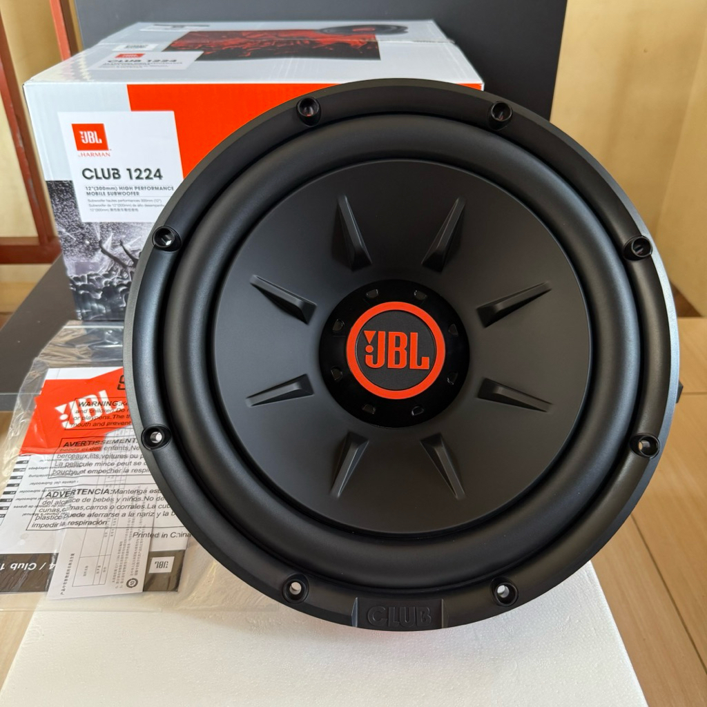 SUBWOOFER JBL 12 INCH 1224 CLUB SUBWOOFER JBL CLUB 1224 ORIGINAL