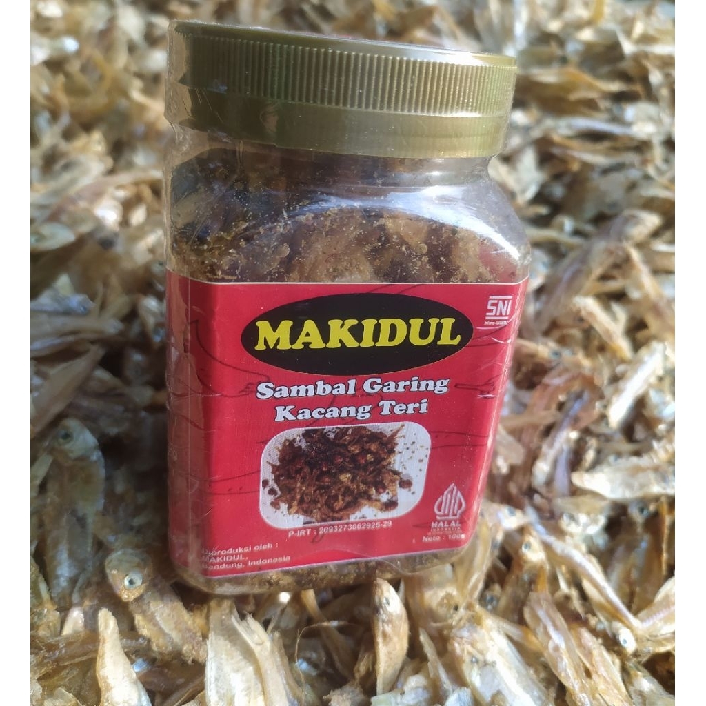 

Sambal Garing Instan Kacang Teri 100 gr | Makidul