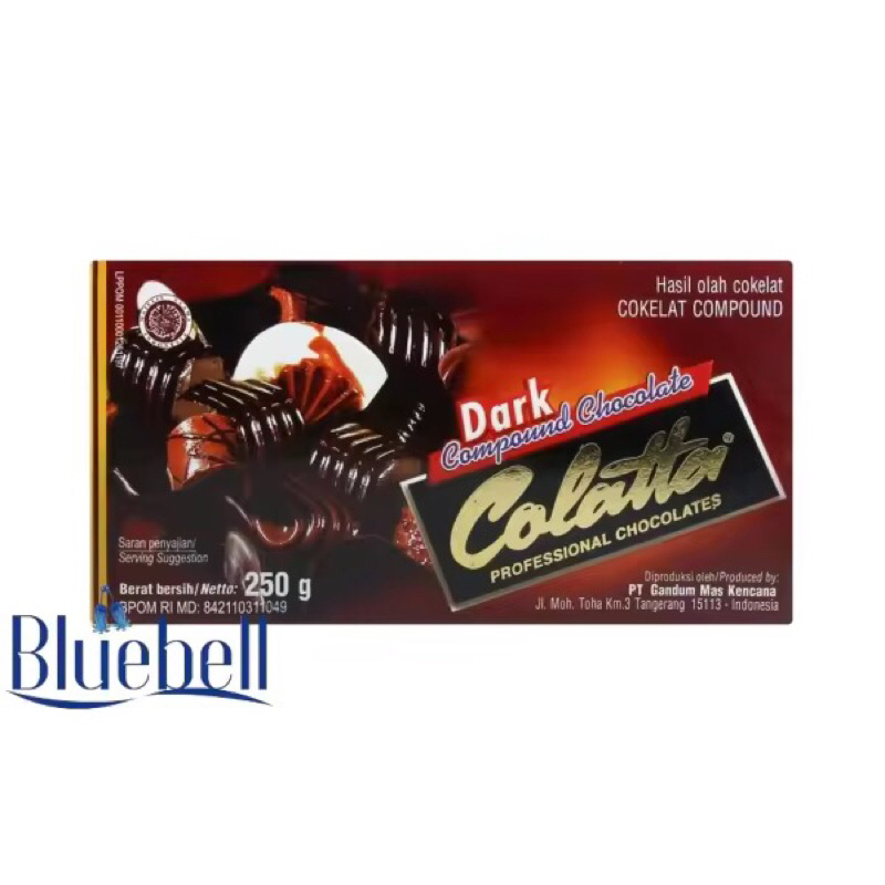 

Colatta DCC Coklat Batang Colatta Dark Chocolate Compound 250g
