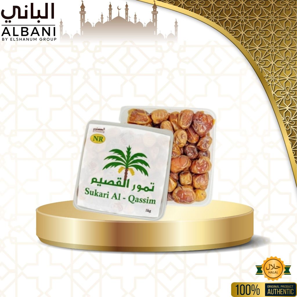 

[COD] Kurma Sukari alqassim 1kg / kurma sukari thinwall /sukari basah/kurma oleh oleh/kurma murah