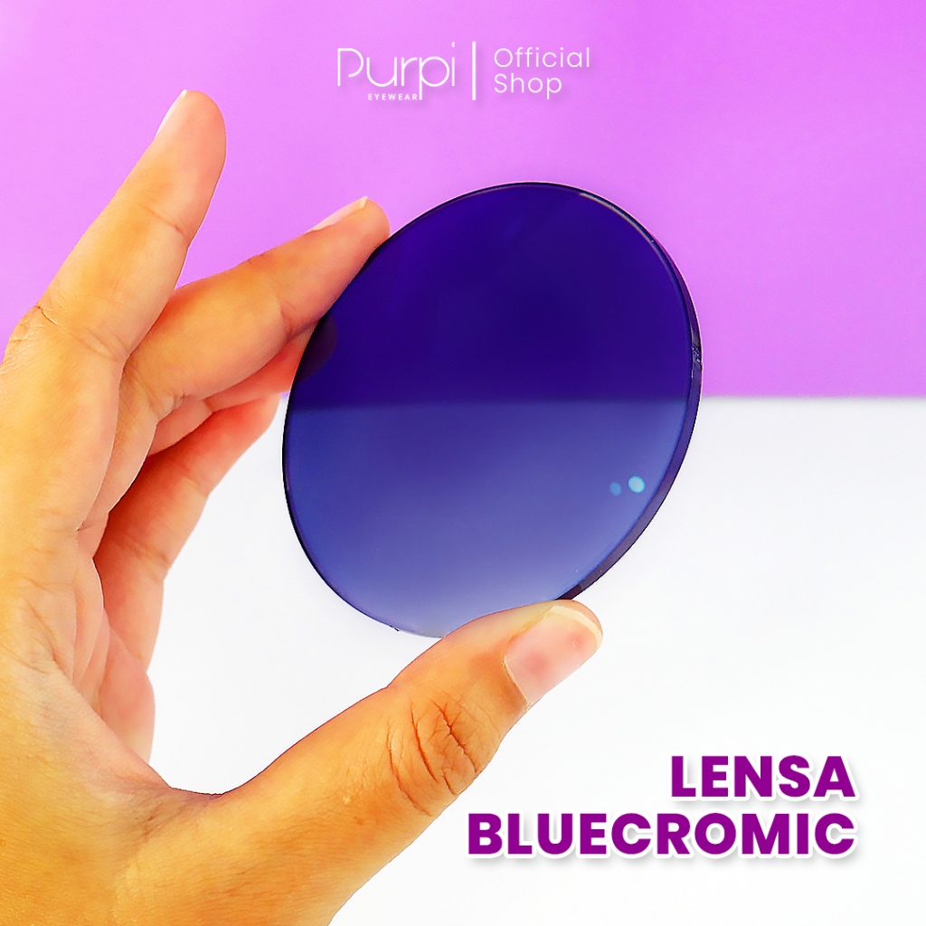 Lensa Kacamata Bluecromic