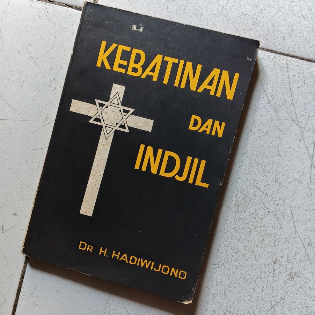 Buku JADUL LANGKA - KEBATINAN DAN INDJIL - HADIWIJONO