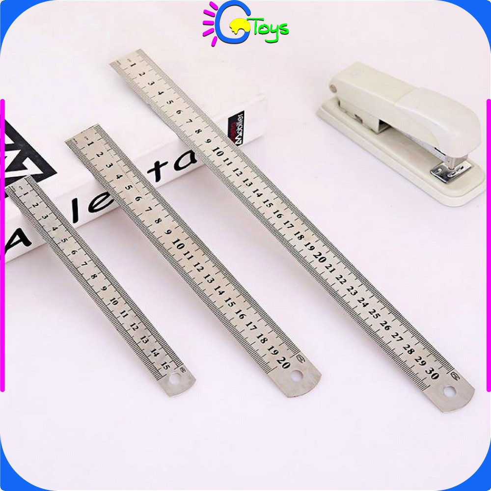 

EC CR-A107 Penggaris Besi 15CM Stainless Steel Ruler / Penggaris Serbaguna Perlengkapan Sekolah / Mistar Besi Alat Ukur Multifungsi