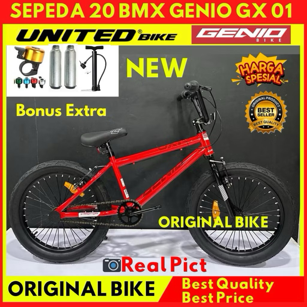 Sepeda Anak 20 BMX GENIO GX01 GX02 By Unitedbike