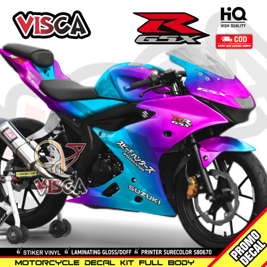 Decal Gsx R150 Full Body Stiker Gsx R150 Full Body Decal Gsx 150 Full Body Striping Gsx R150 Full Bo