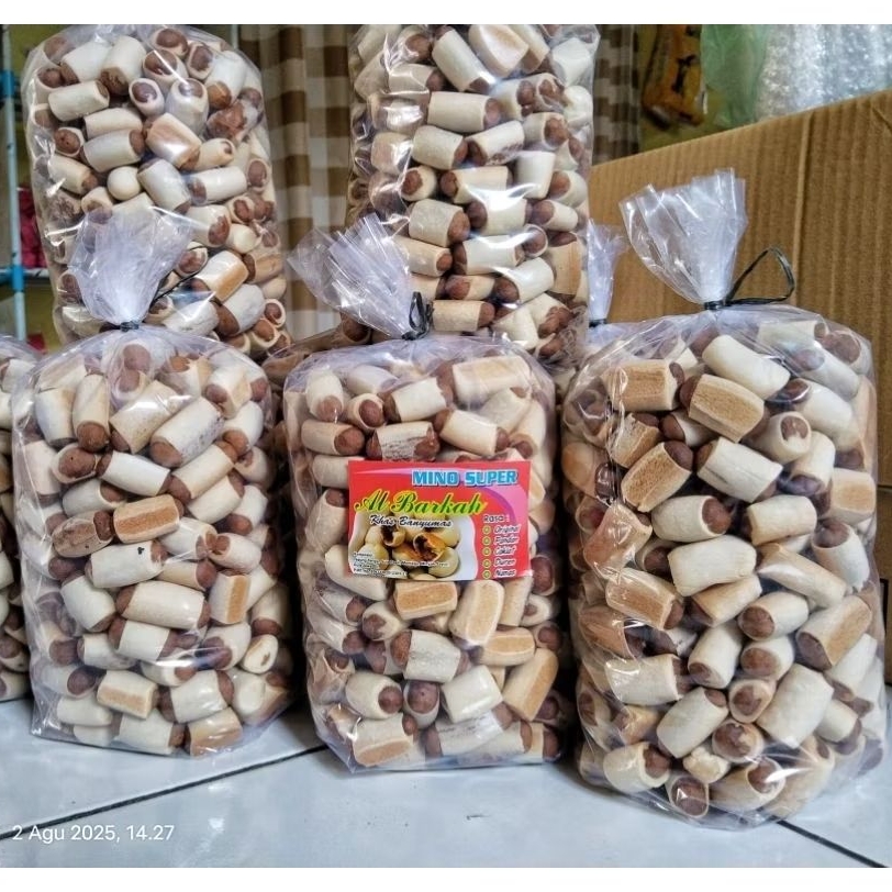 

Nopia Mino Potong Gula Jawa 1 Kg - Kue Nopia Mino Super Khas Banyumas Camilan Oleh Oleh Khas Banyumas