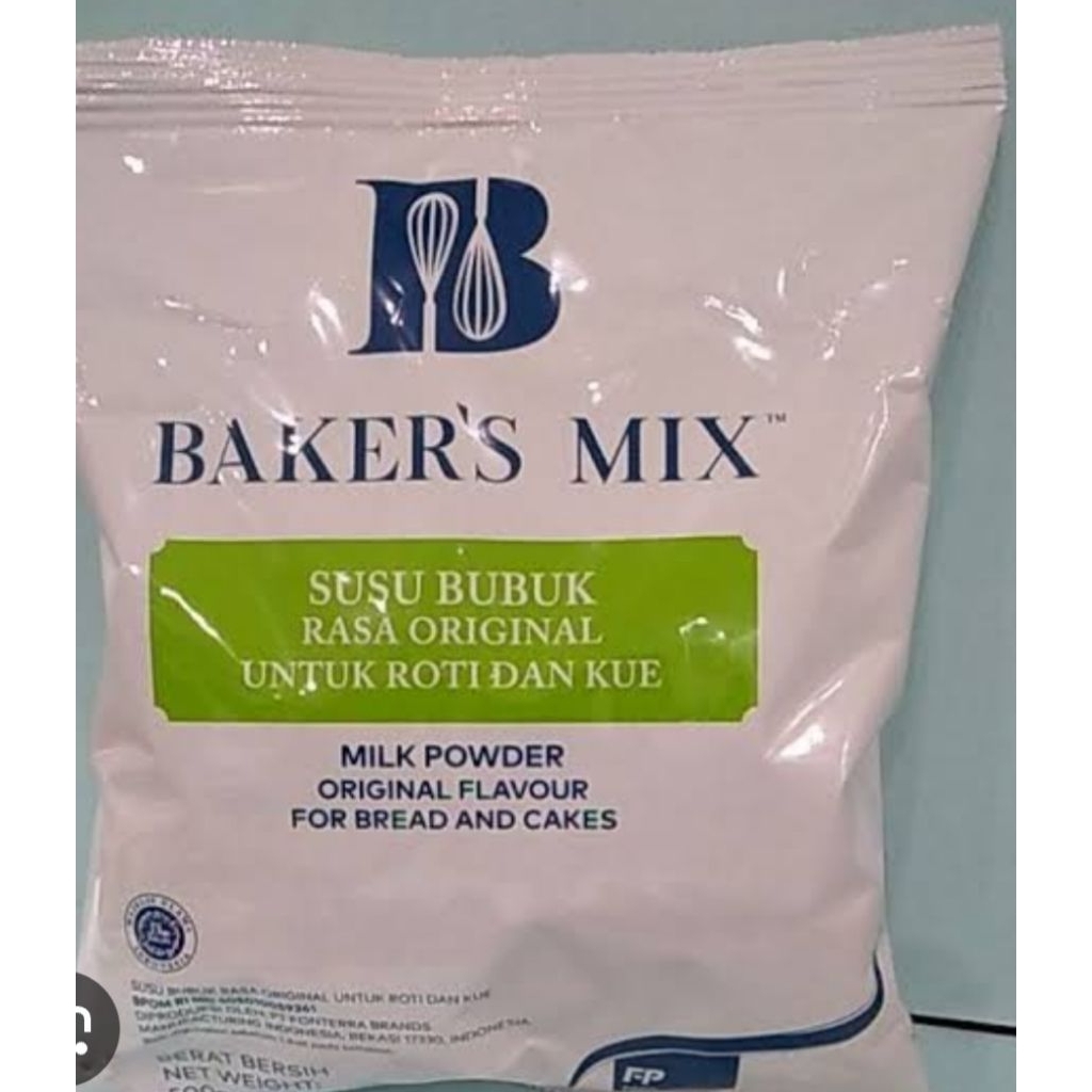 

susu bubuk bakers rasa original untuk roti dan kue 500 gram