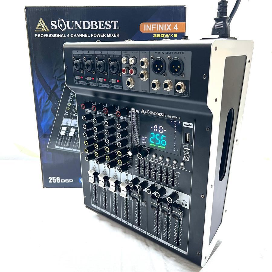 Power Mixer Soundbest Infinix 4 Original 4 Channel Infinix4