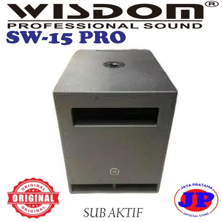 Wisdom SW15PRO Subwoofer Aktif 15 Inch Original SW-15 Pro