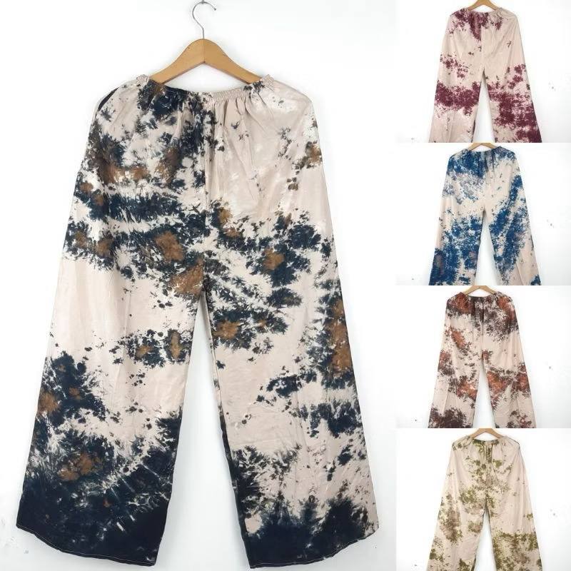 (REG-JUMBO) MARBLE CELANA KOLOR PANJANG PRIA WANITA KULOT BATIK BAHAN RAYON ADEM TYE DYE ABSTRAK CEL