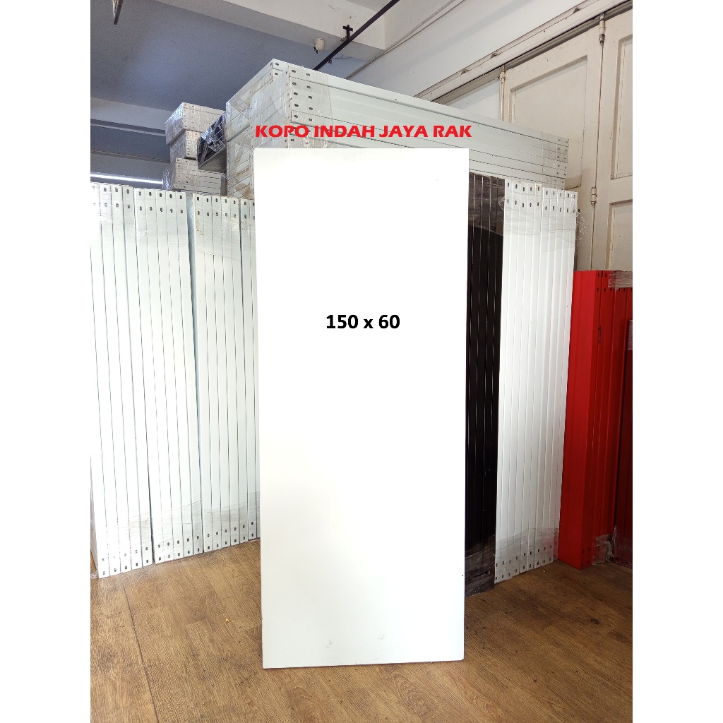 Ambalan Rak 150x60 / 150x50 / 150x40 Shelving besi tatakan rak Siku Lubang (120cm/150cm x 40cm/50cm/