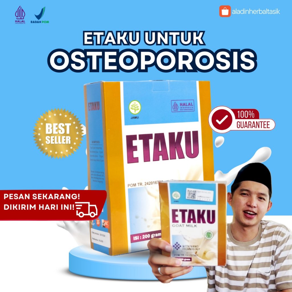 

SUSU ETAKU Original 100% Etawa Asli Susu Untuk Atasi Osteoporosis Pengapuran Tulang Sendi