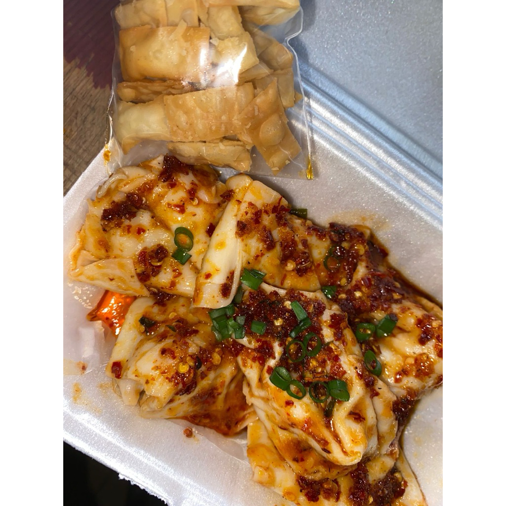 

pangsit Wonton Chilli oil