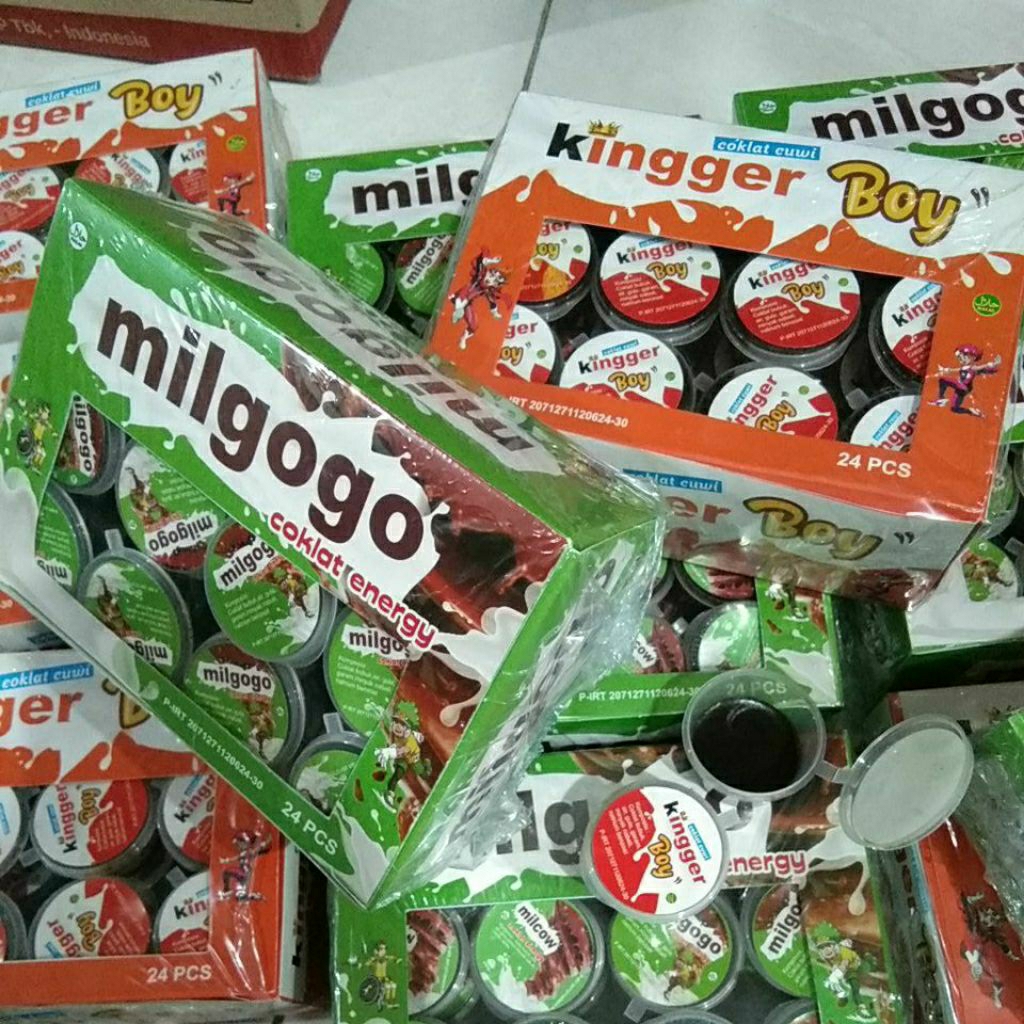 

COKLAT VIRAL MILGOGO/KINGGER BOY 1 box isi 24pcs