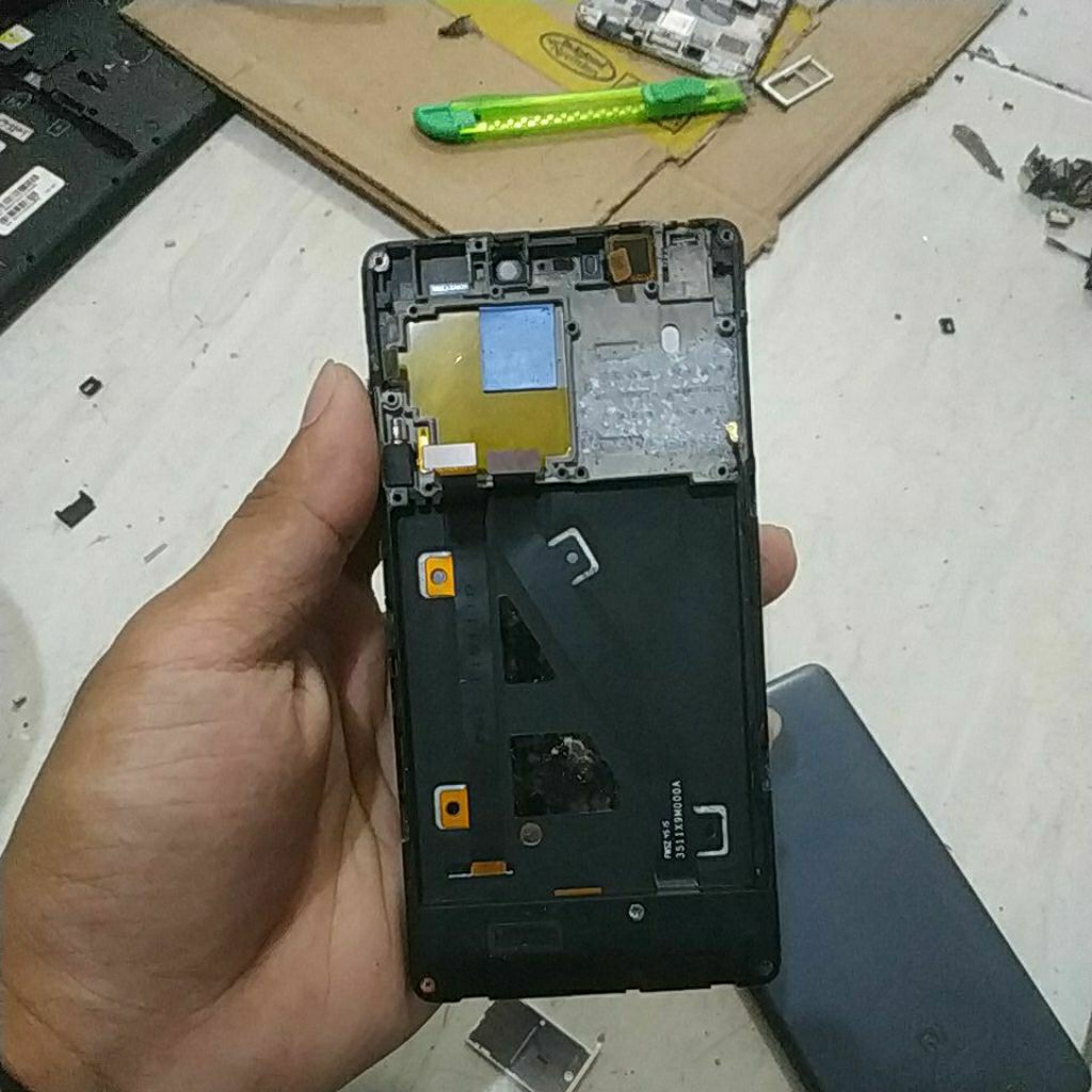 frame fulset bekas Xiaomi mi4i cek deskripsi
