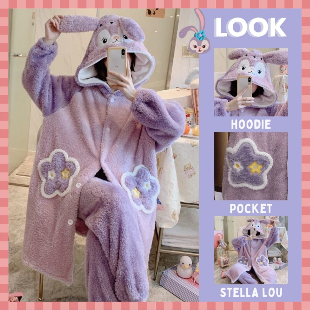 ONESIE DASTER STELLA LOU Kostum Baju Tidur Piyama Karakter Cosplay