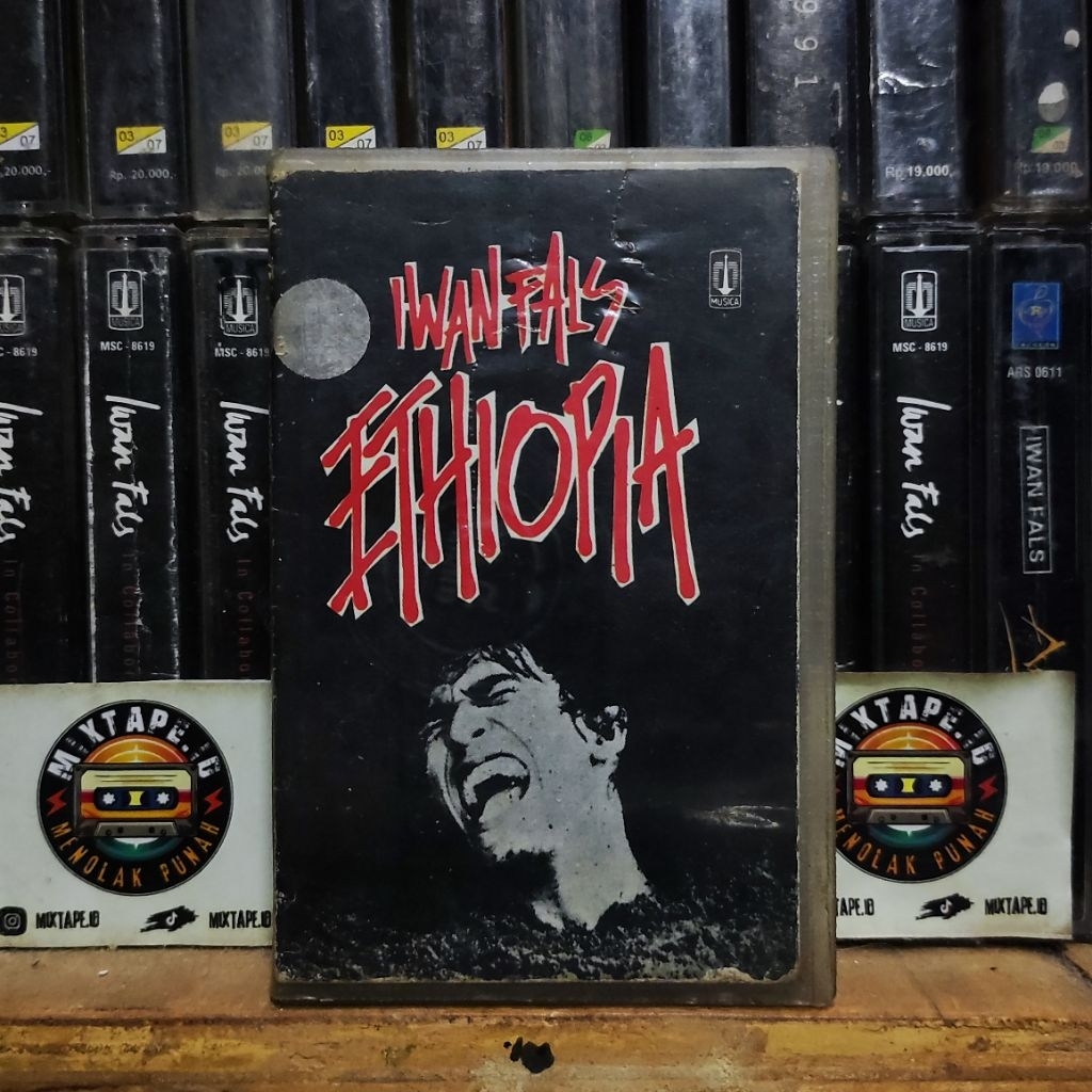 Kaset Pita - Iwan Fals - Ethiopia - Radio Tape - Kaset - Radio - Pemutar Kaset - Retro - Classic - C