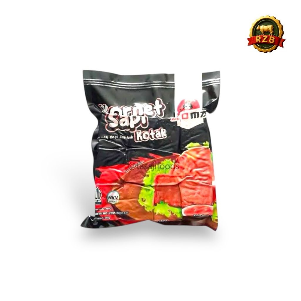 

Kornet Sapi Ayoma Kornet Bentuk Kotak 450 Gr