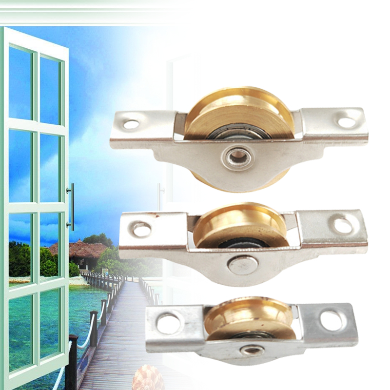 Roda Geser Pintu Jendela Dengan Roller Bearing Roda Bawah Pintu Geser Sliding Pintu Jendela Anti Kar