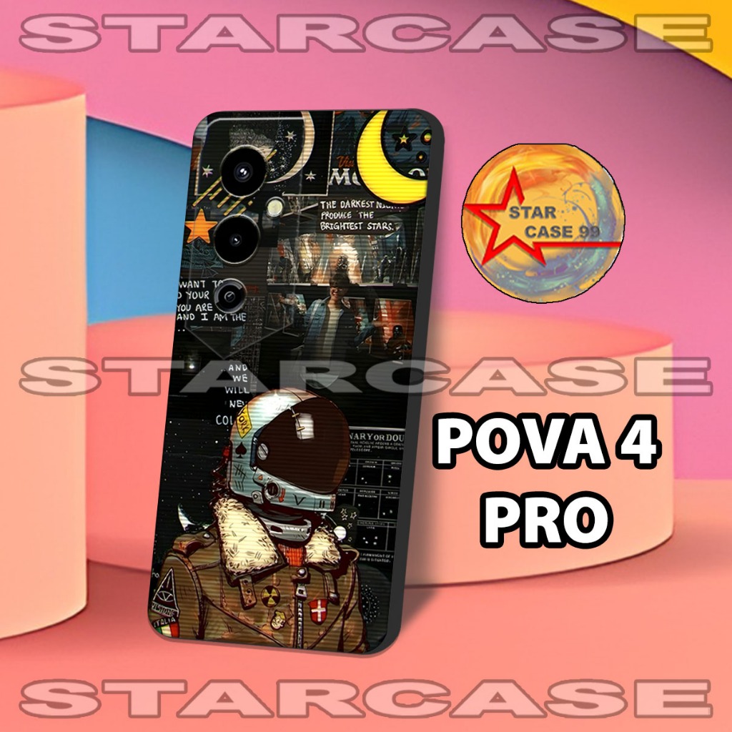 Softcase karet tecno pova 4 pro/S18/Motif/casing tecno pova 4 pro/case hp tecno pova 4 pro