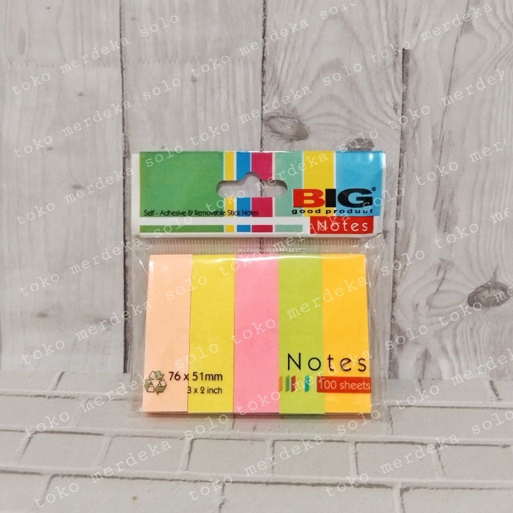 

Sticknote Pembatas Buku 76x51